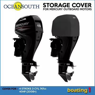 $40.92 • Buy Mercury Outboard Motor Engine Half Cover 4 STR 3 CYL 747CC 40HP (2008>)